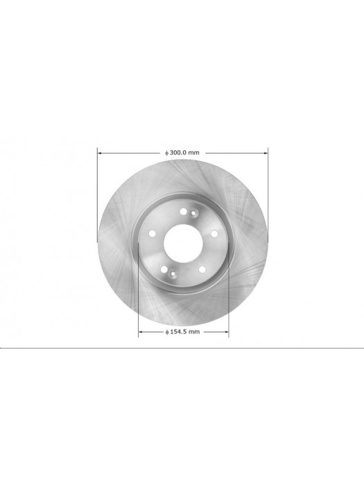 Bendix PRT6036 Front Disc Brake Rotor