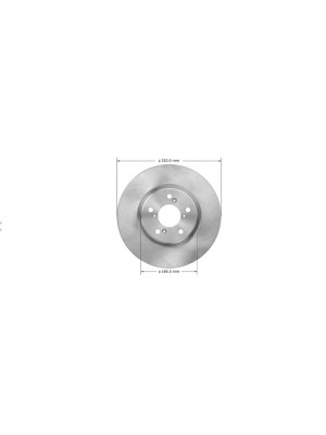 Bendix PRT6054 Front Disc Brake Rotor